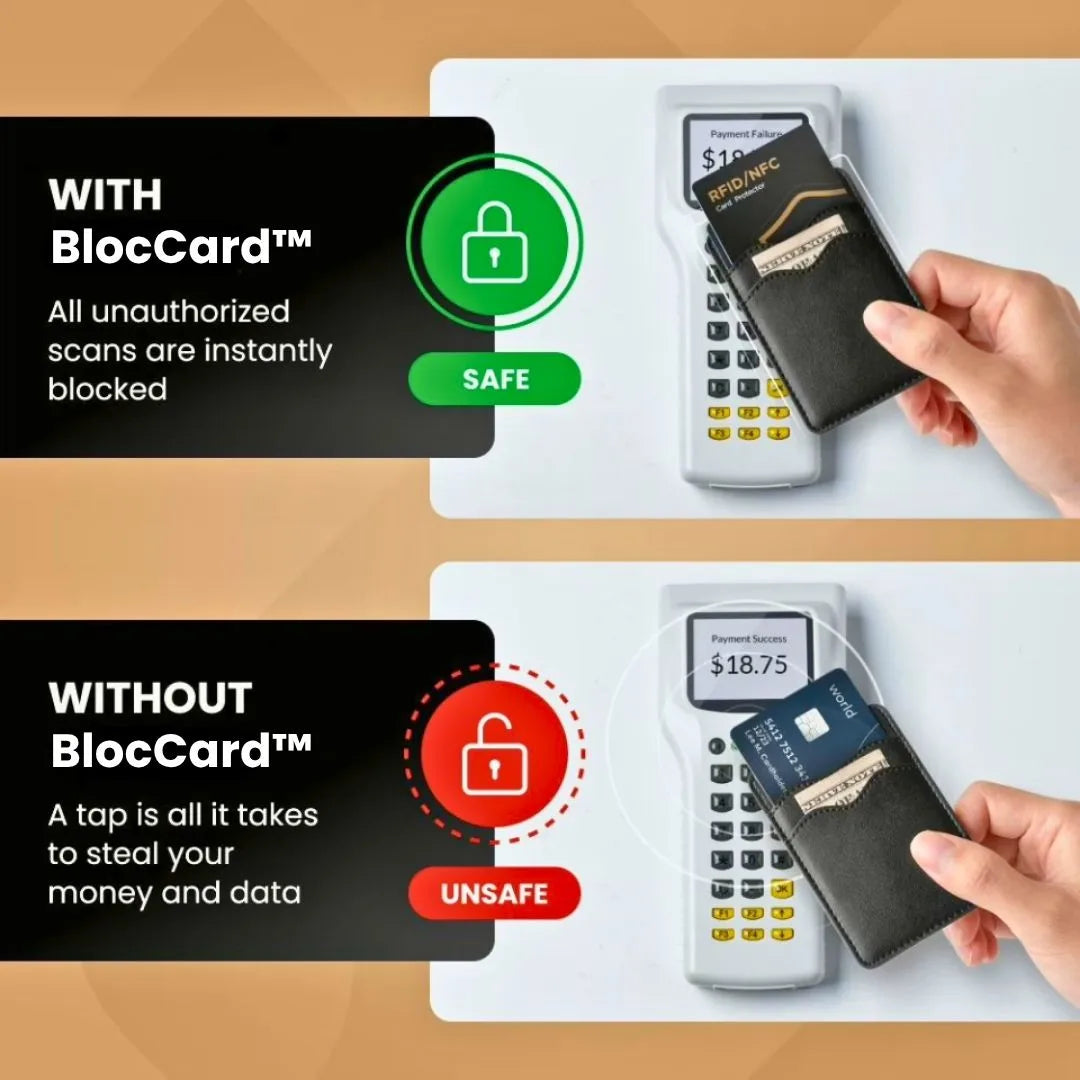BlocCard™ - Instant RFID Anti-Theft Protection