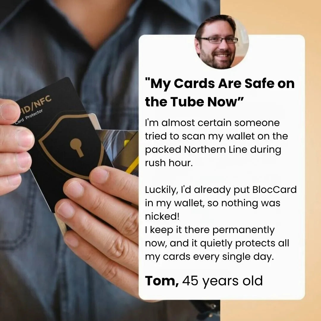 BlocCard™ - Instant RFID Anti-Theft Protection