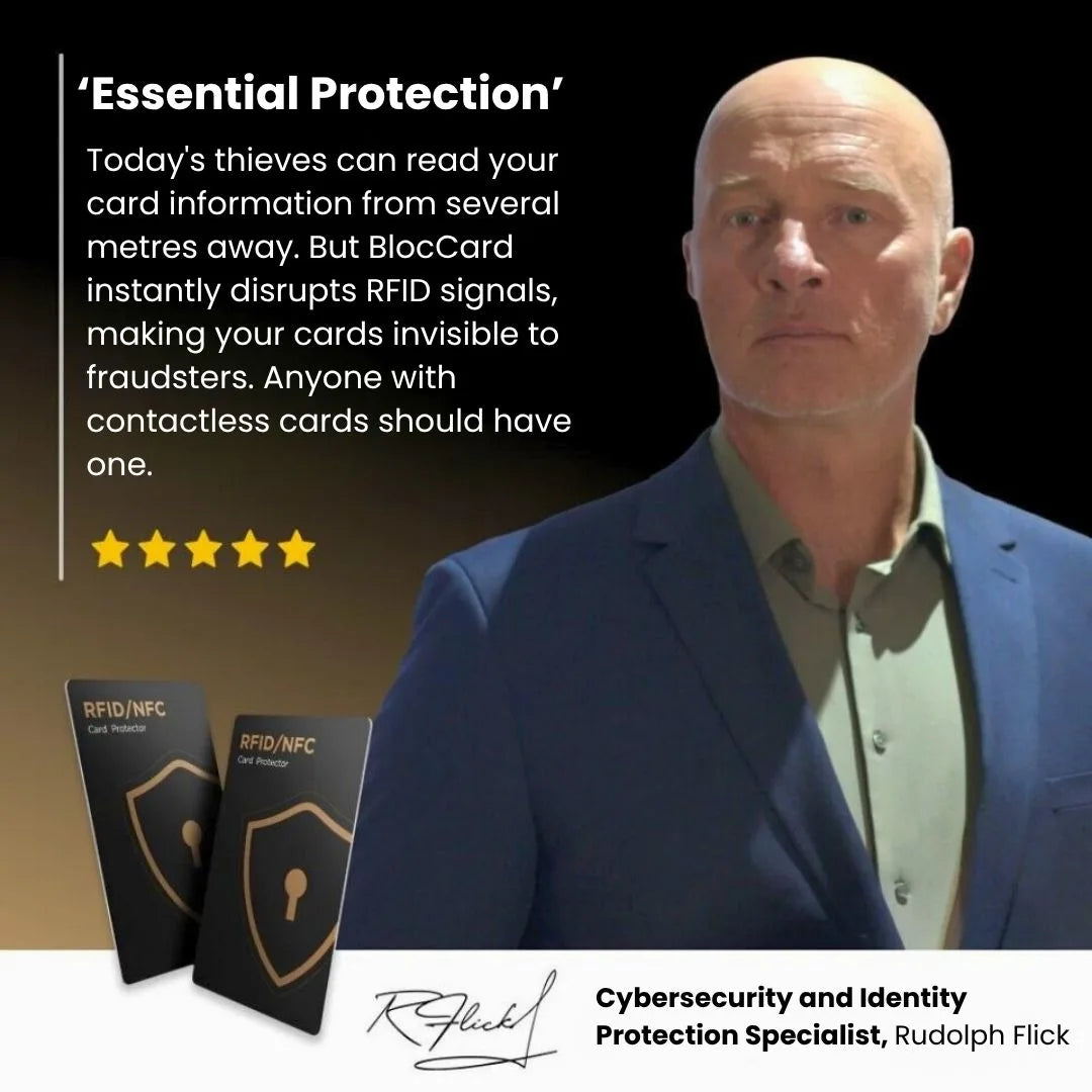 BlocCard™ - Instant RFID Anti-Theft Protection